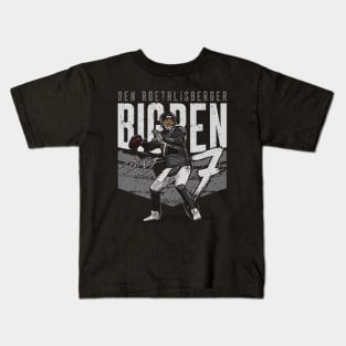 Ben Roethlisberger Pittsburgh Big Ben Stadium Kids T-Shirt